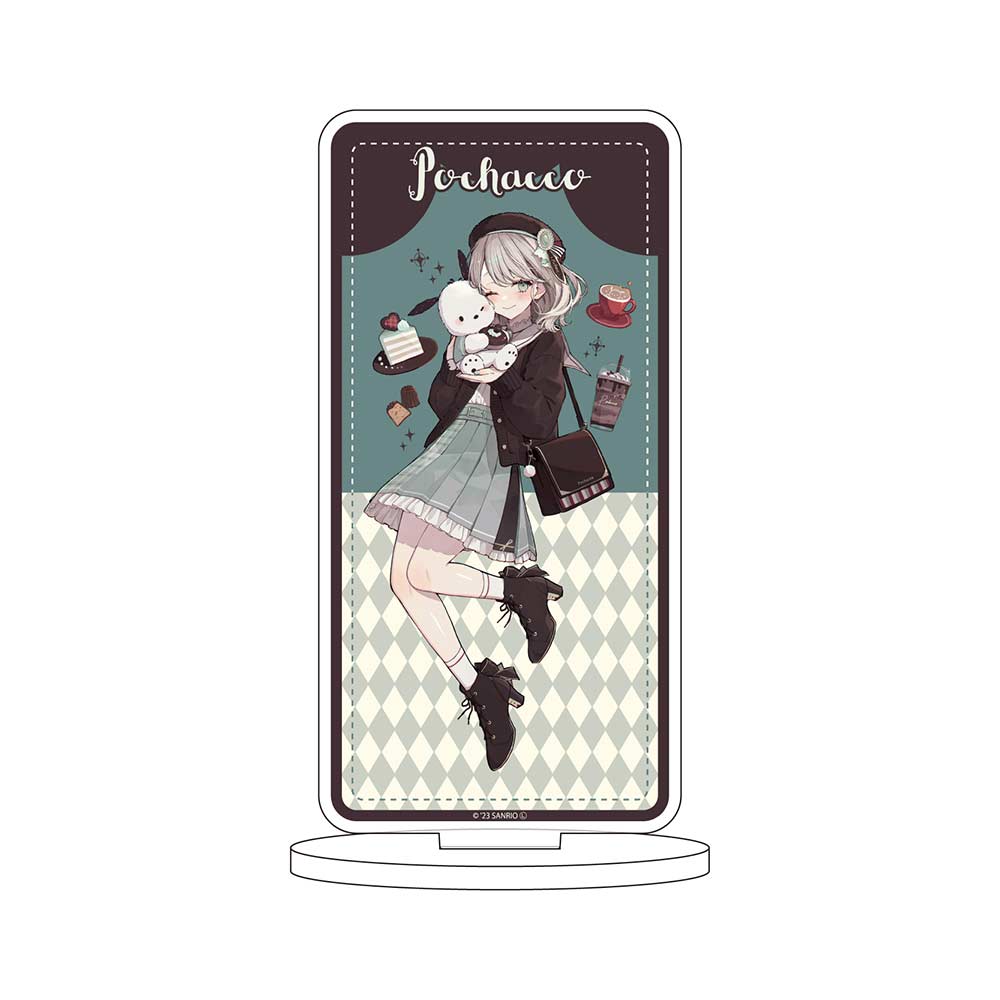 (PO) Chara Acrylic Figure Akakura x HAPIDANBUI 08 Pochacco (Original Illustration)