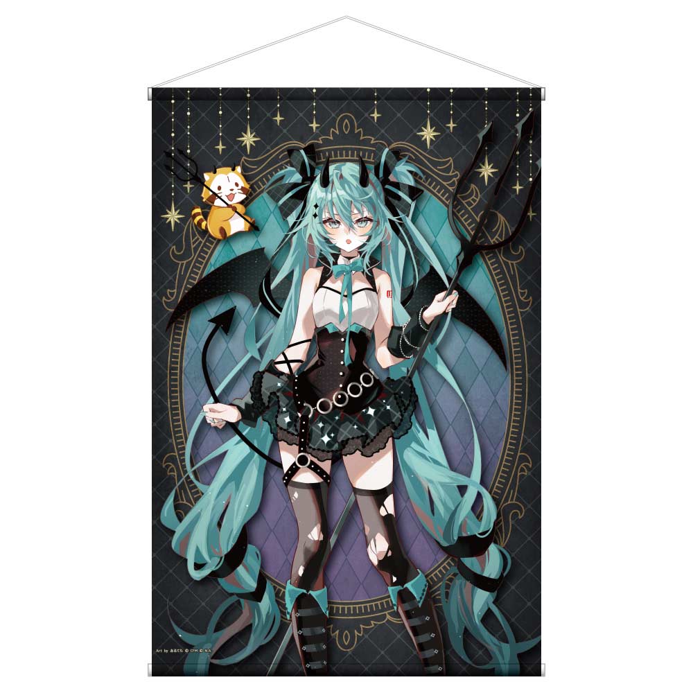 Hatsune Miku x Rascal the Raccoon 2023 B2 Tapestry