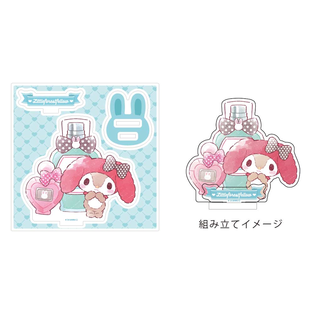 (PO) Acrylic Figure Plate Sanrio Characters 05 Littleforestfellow (Graff Art Illustration)