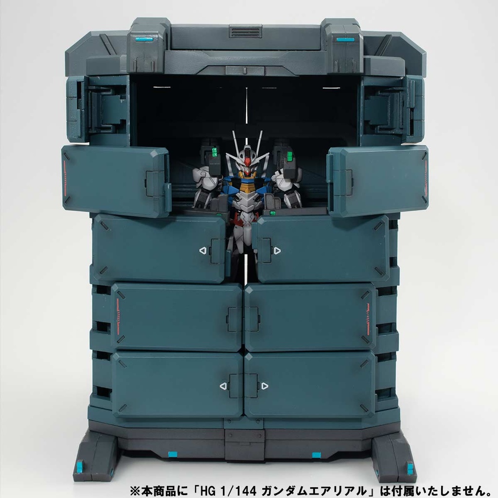 (PO) Realistic Model Series Mobile Suit Gundam: The Witch from Mercury - G-Structure [GS07-A] MS Container (Weathering Color Edition)