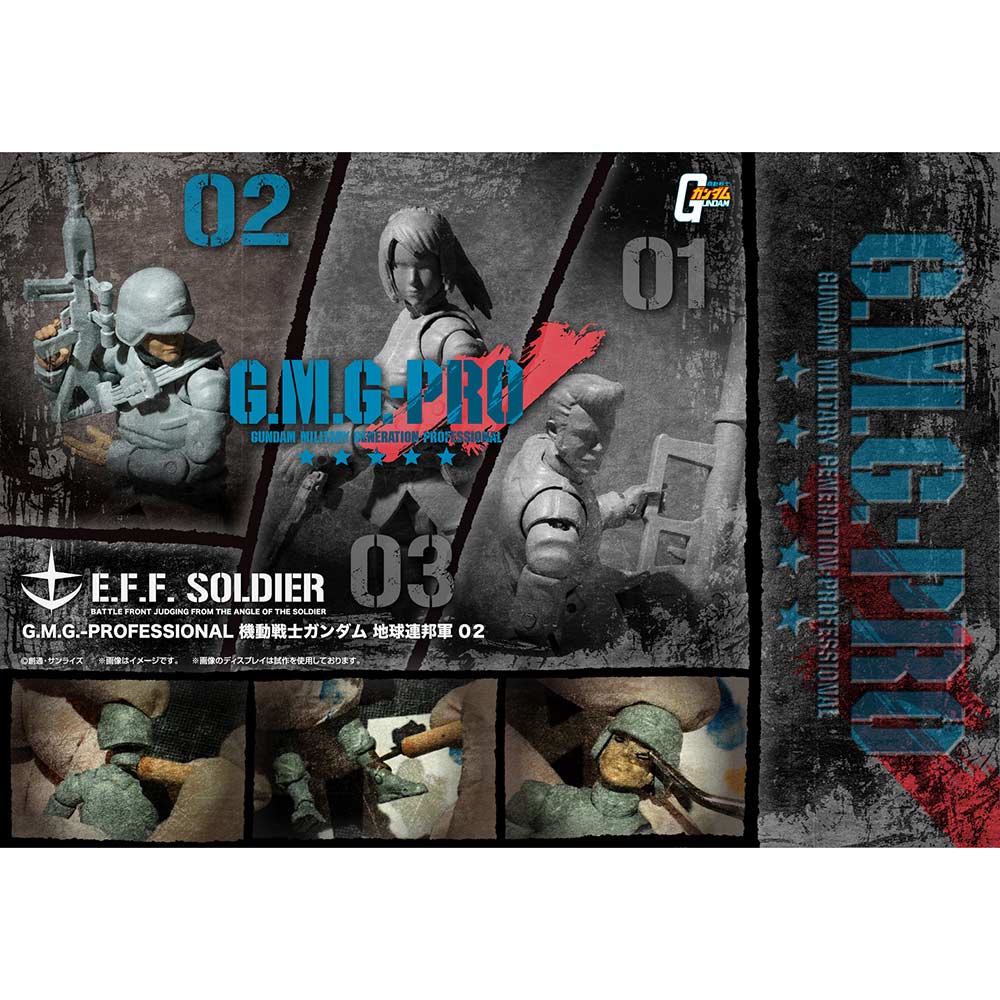 (PO) G.M.G. PROFESSIONAL: Mobile Suit Gundam - Earth Federation Army Soldier 02