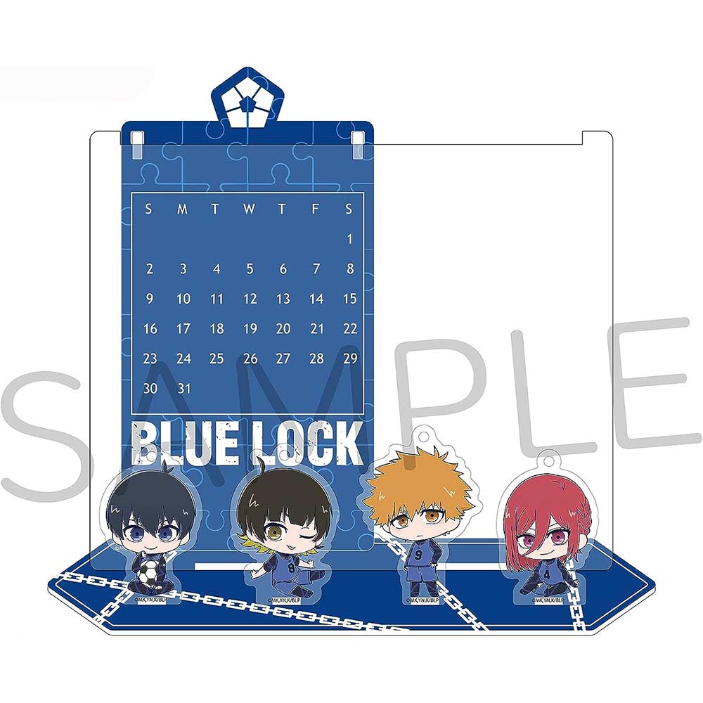 Blue Lock Acrylic Calendar A