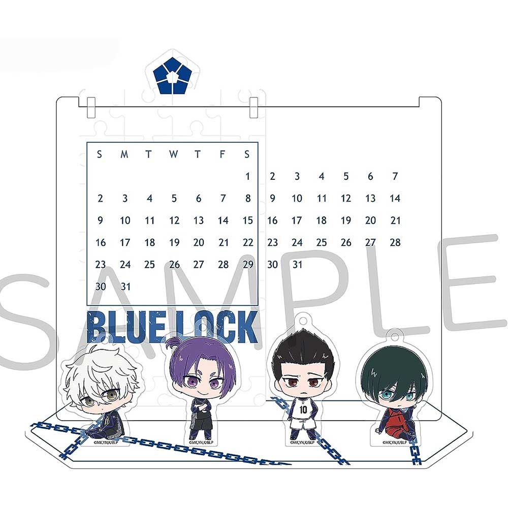 (PO) Blue Lock Acrylic Calendar B