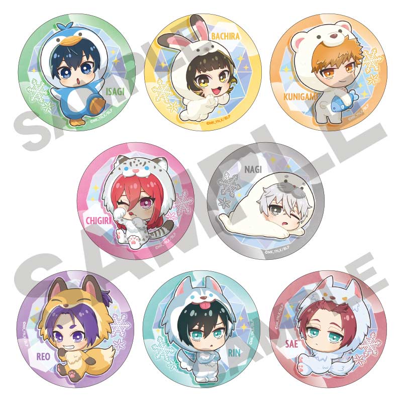 (PO) Blue Lock Trading Can Badge Kigurumins Cool [BOX]