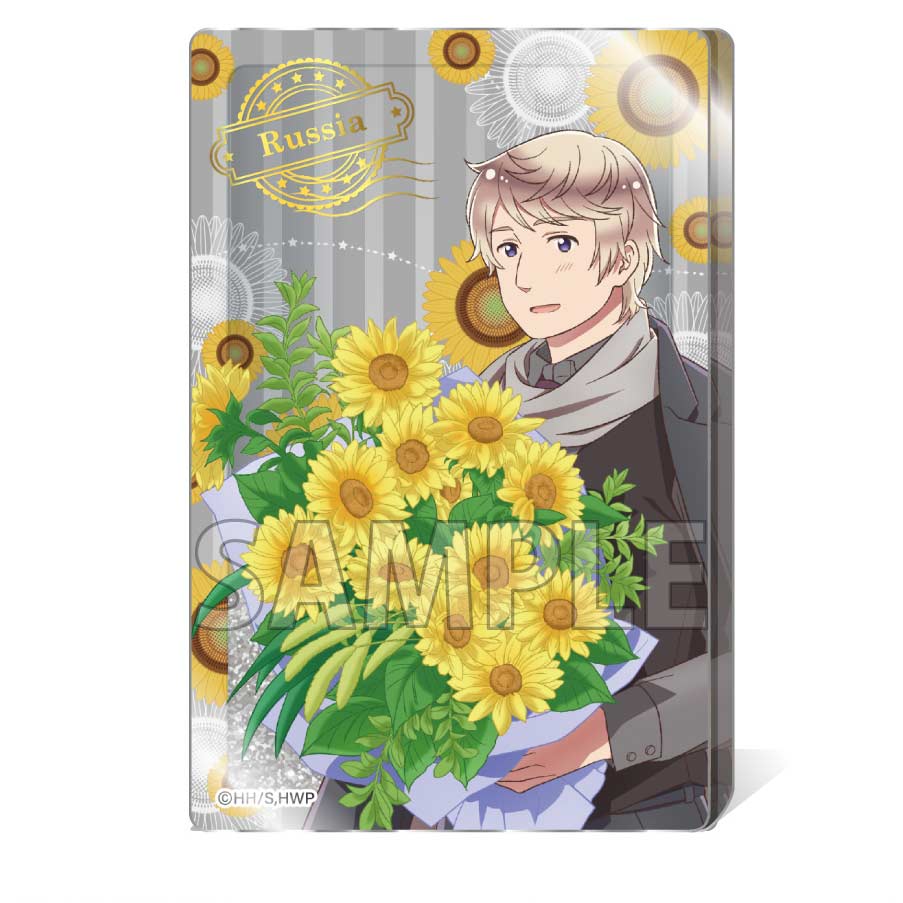 Hetalia World Stars Glitter Acrylic Block Russia