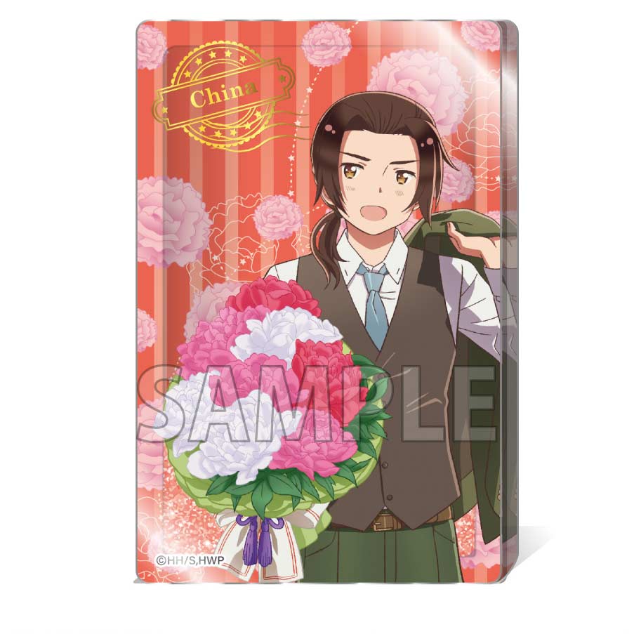 Hetalia World Stars Glitter Acrylic Block China