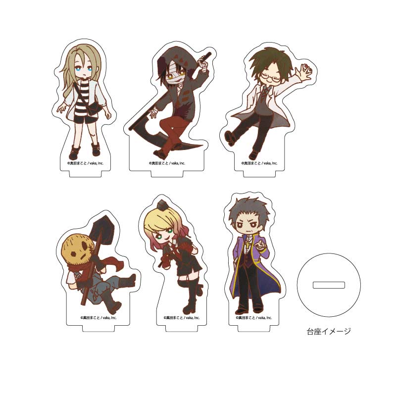 Acrylic Petit Stand Angels of Death 01 Retro Art Illustration [BOX]