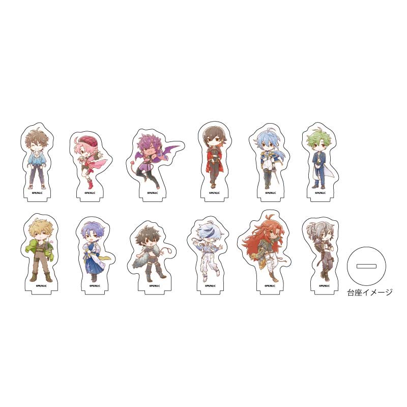 Acrylic Petit Stand NU: Carnival 01 Graff Art Illustration [BOX]