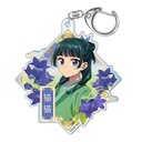 (PO) The Apothecary Diaries Flower Motif Acrylic Keychain Maomao B (Chinese Bellflower)