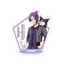 Chara Acrylic Figure Blue Lock x Sanrio Characters Mikage Reo x Kuromi (Mini Character Illustration)