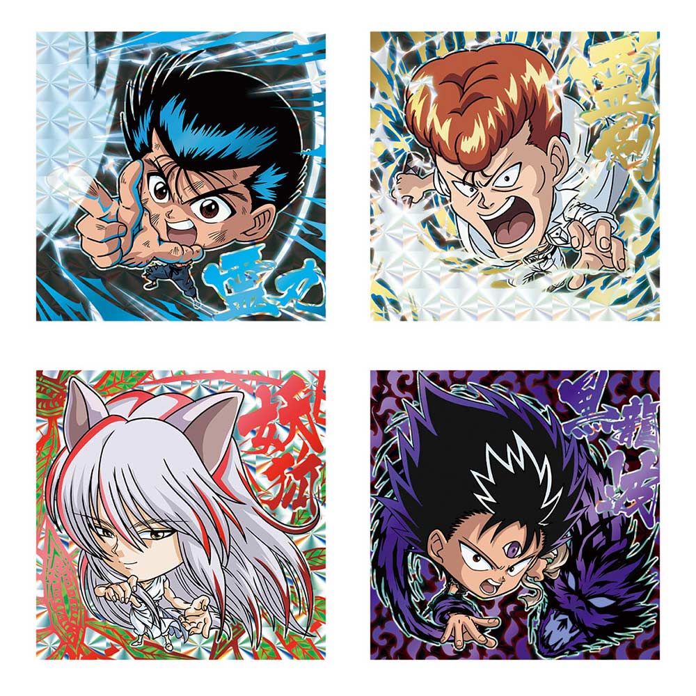(PO) Nyaformation YuYu Hakusho Sticker Wafer Card [BOX]