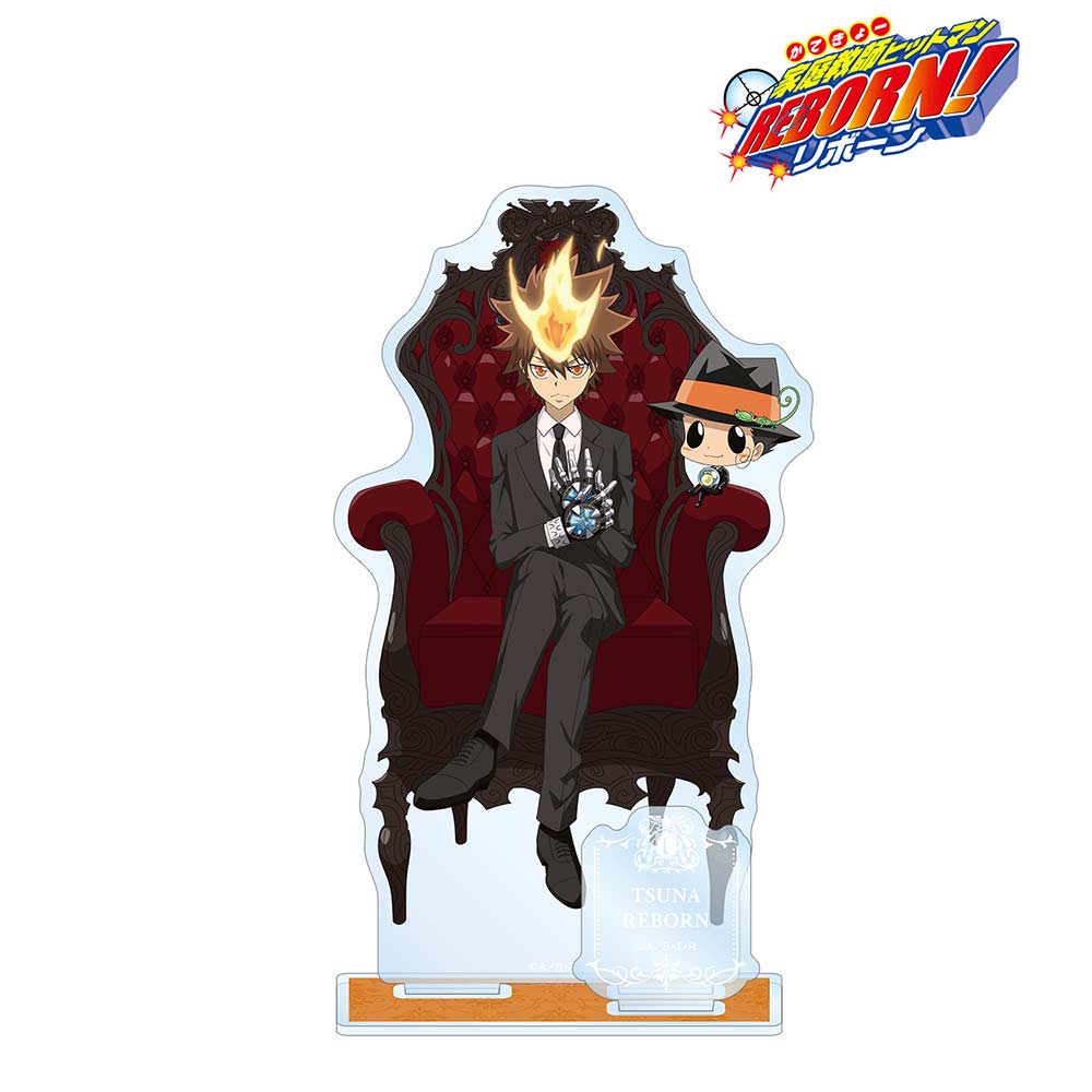 Reborn! Original Illustration Sawada Tsunayoshi & Reborn Throne Ver. Big Acrylic Stand with Parts