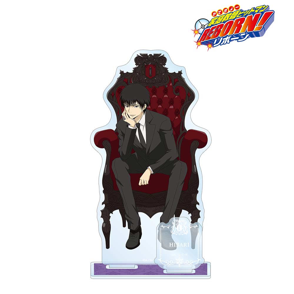 Reborn! Original Illustration Hibari Kyoya 10 Years Later Throne Ver. Big Acrylic Stand with Parts