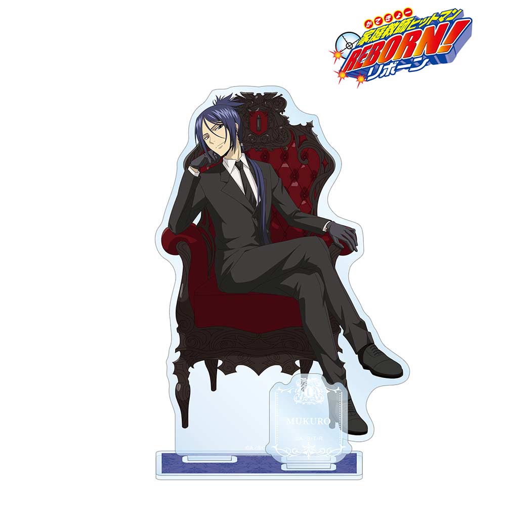 Reborn! Original Illustration Rokudo Mukuro 10 Years Later Throne Ver. Big Acrylic Stand with Parts