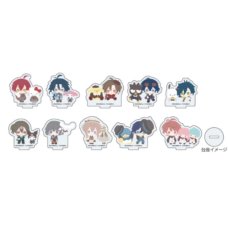 (PO) Acrylic Petit Stand Bungo to Alchemist x Sanrio Characters 01 Mini Character Illustration [BOX]