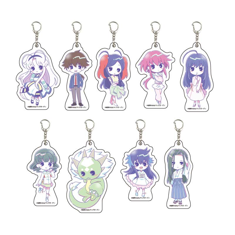 (PO) Acrylic Key Chain Mamotte Shugogetten! Kaifuu no Shou 03 Candy Art Illustration [BOX]