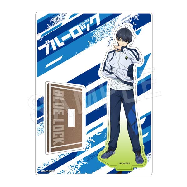 (PO) Blue Lock Acrylic Stand Training Ver. Isagi Yoichi