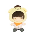 Blue Lock x Sanrio Characters Munyugurumi Mascot Bachira Meguru x Pom Pom Purin