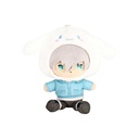 (PO) Blue Lock x Sanrio Characters Munyugurumi Mascot Nagi Seishiro x Cinnamoroll