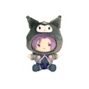 (PO) Blue Lock x Sanrio Characters Munyugurumi Mascot Mikage Reo x Kuromi