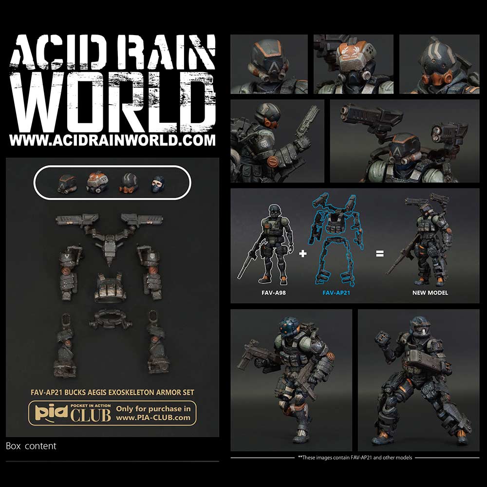 (PO) Acid Rain - FAV-AP21 Bucks AEGIS Exoskeleton Armor Set