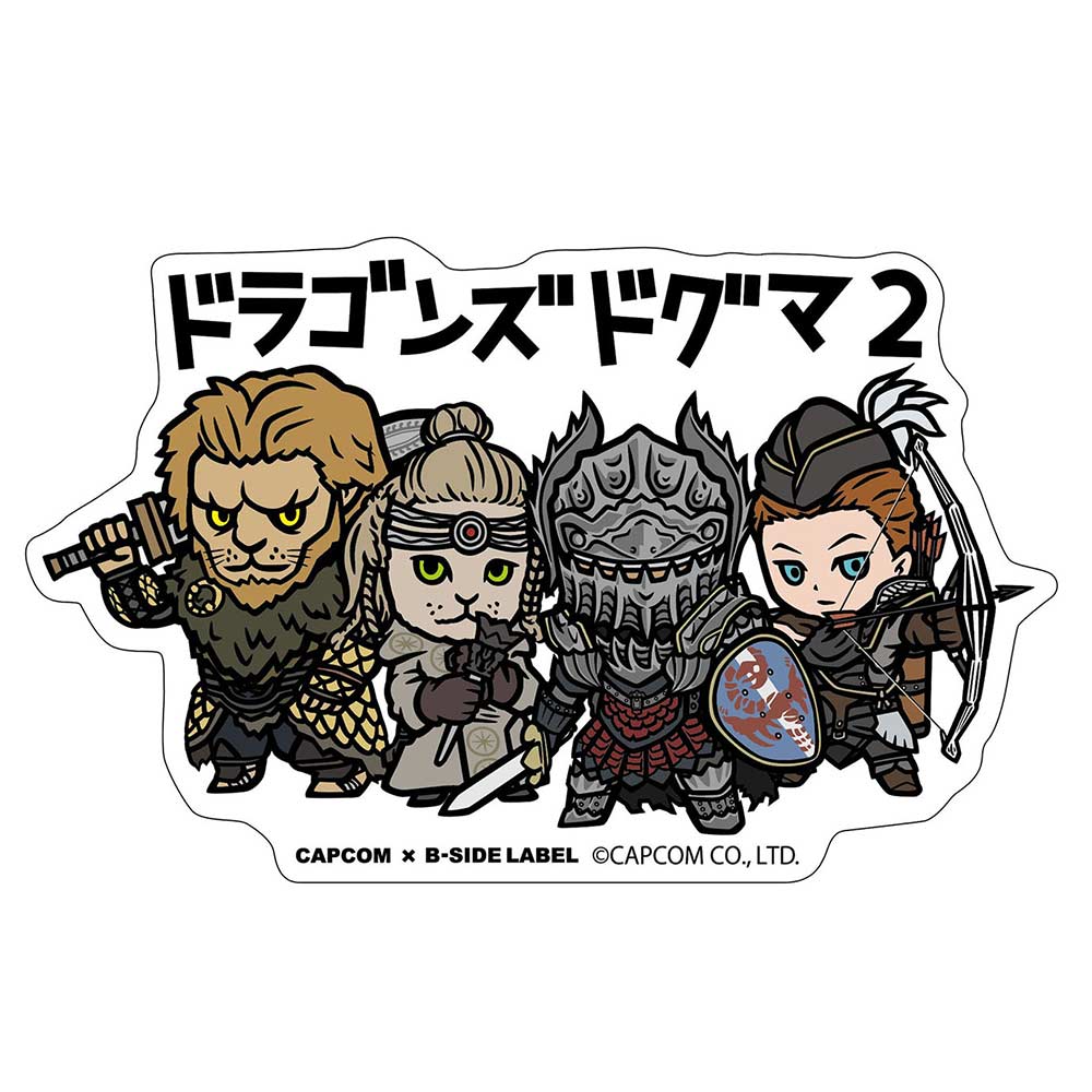 (PO) Capcom x B-Side Label Sticker Dragon's Dogma 2