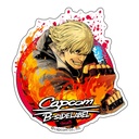 (PO) Capcom x B-Side Label Sticker Street Fighter 6 - Ken