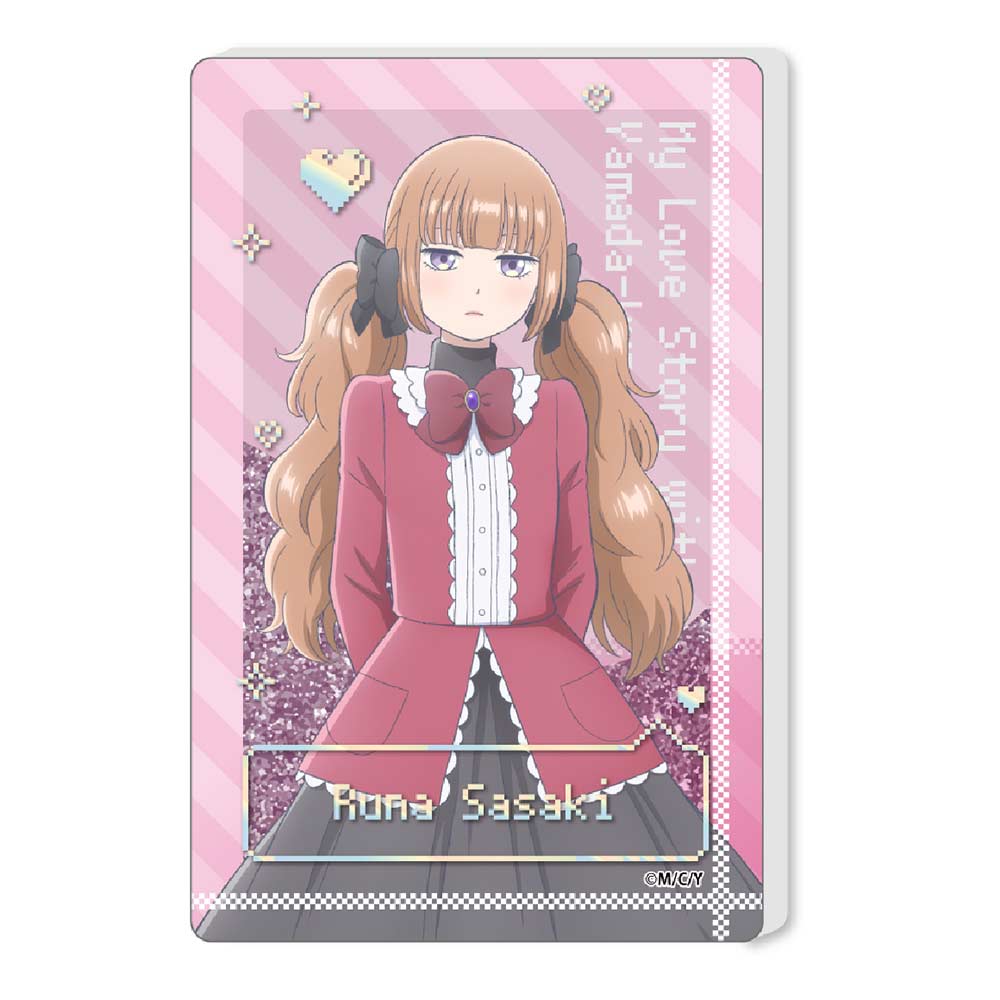 My Love Story with Yamada-kun at Lv999 Glitter Acrylic Block Sasaki Runa
