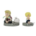 One Piece World Collectable Figure Log Stories - Sanji & Zeff