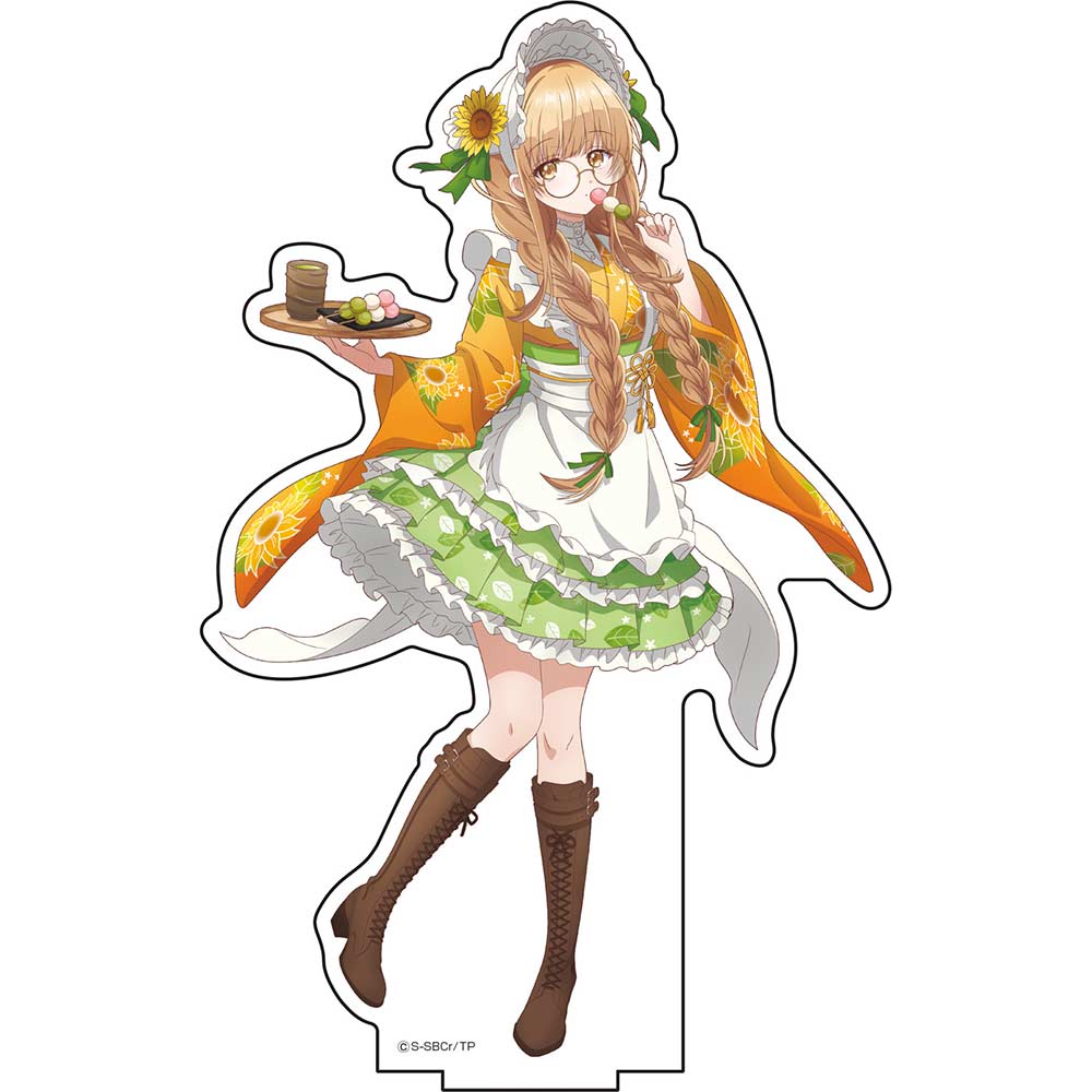 (PO) The Angel Next Door Spoils Me Rotten Original Illustration Big Acrylic Stand Japanese Style Maid Ver.