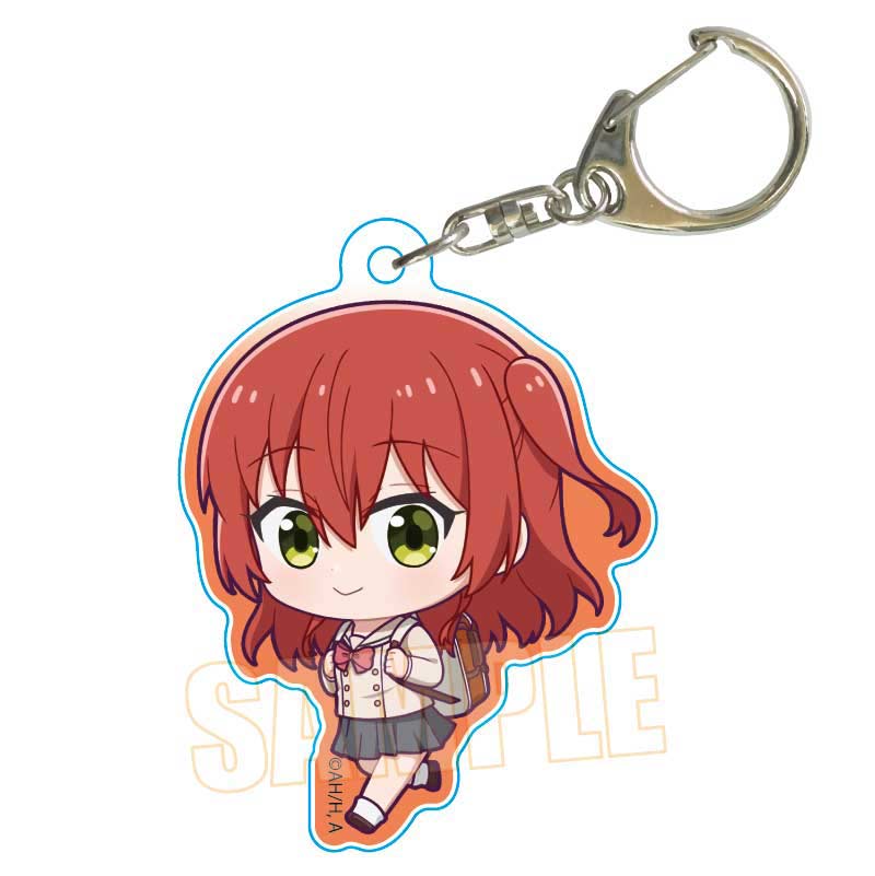 (PO) TEKUTOKO Acrylic Key Chain Bocchi the Rock! Kita Ikuyo (School Uniform)