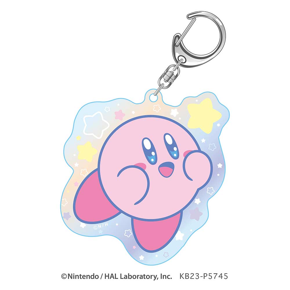 (PO) Kirby's Dream Land Aurora Acrylic Key Chain D Kirby, Smile