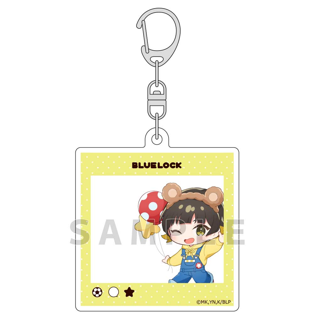 (PO) Blue Lock Amusement Park Acrylic Keychain Bachira Meguru