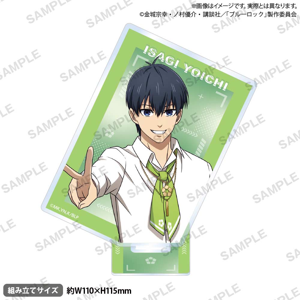 (PO) Blue Lock Square Acrylic Stand Showtime!! Isagi Yoichi
