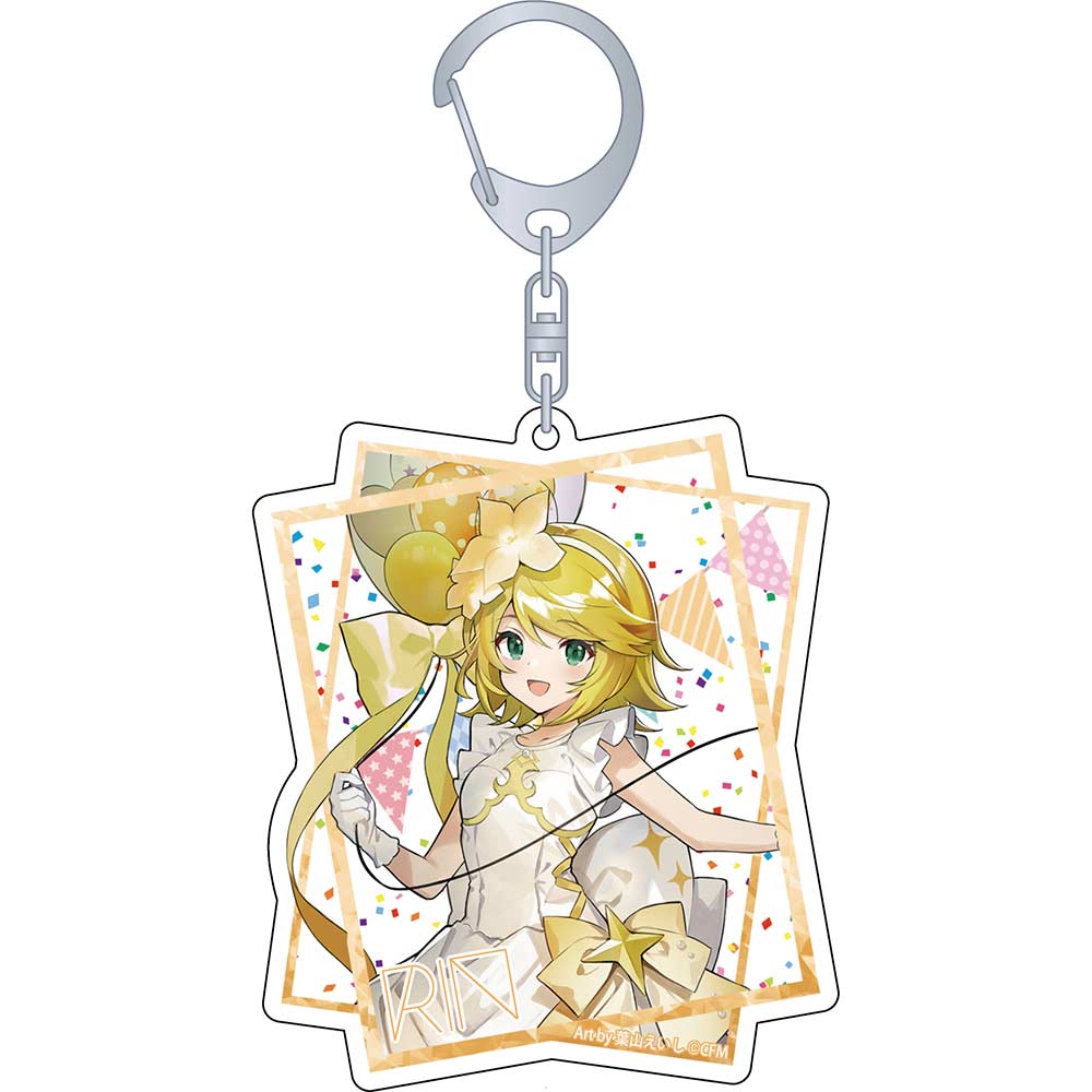(PO) Hatsune Miku Series Acrylic Key Chain Hatsune Miku 16th Birthday Kagamine Rin