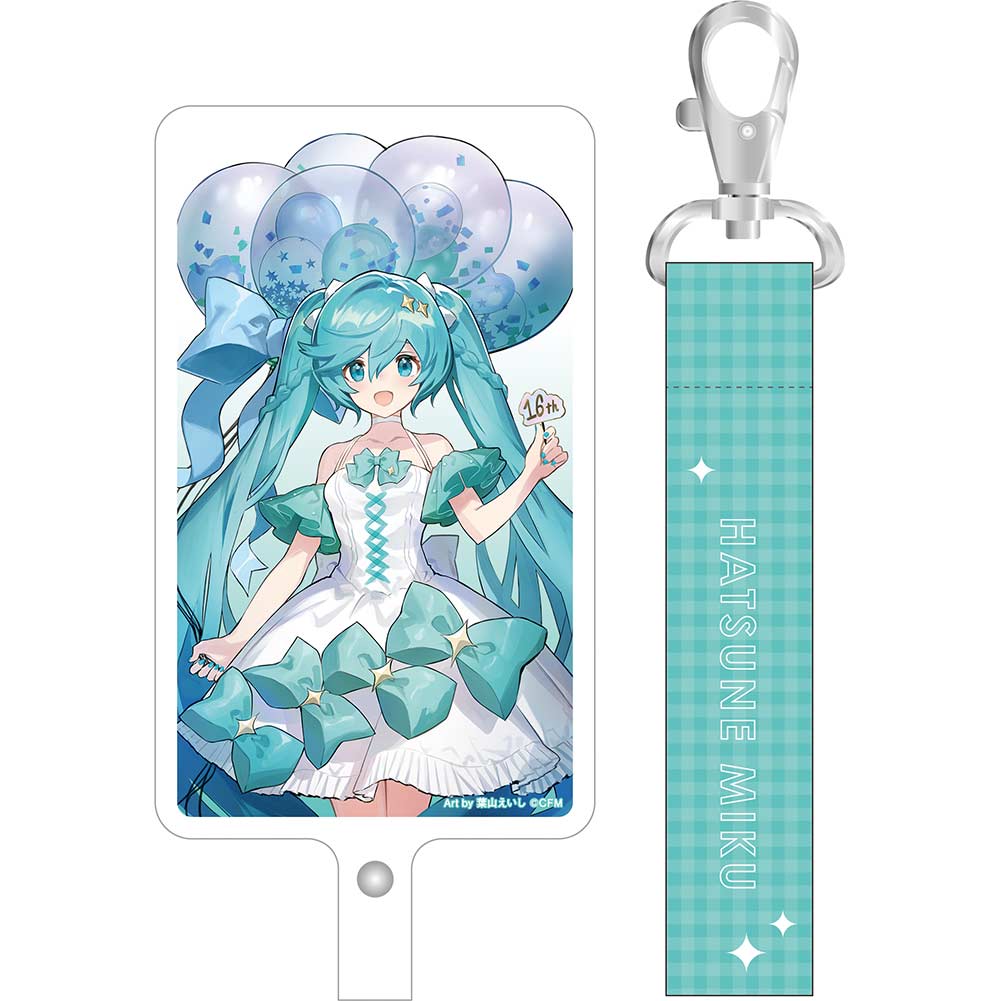 Hatsune Miku Series Phone Tab & Strap Set Hatsune Miku 16th Birthday Hatsune Miku