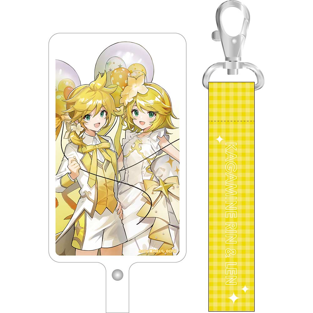 Hatsune Miku Series Phone Tab & Strap Set Hatsune Miku 16th Birthday Kagamine Rin & Kagamine Len