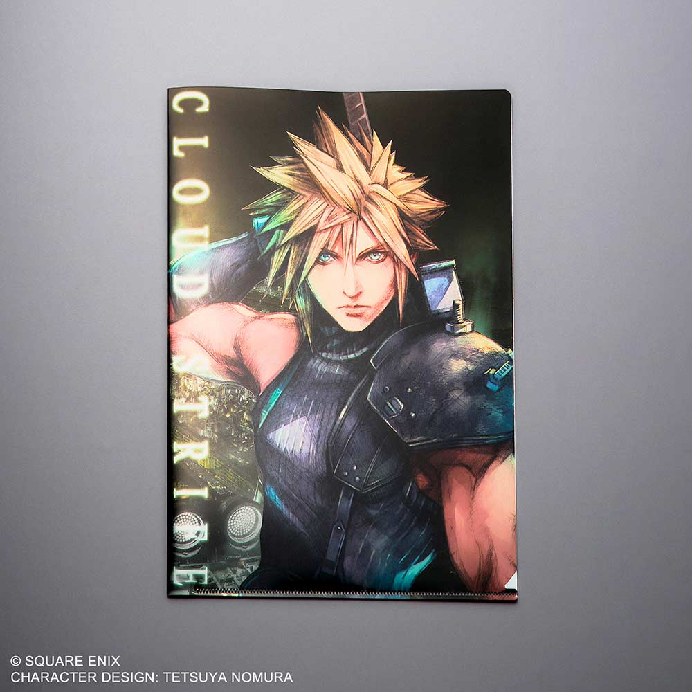 Final Fantasy VII Remake Metallic File Cloud Strife