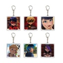 Acrylic Key Chain Miraculous: Tales of Ladybug & Cat Noir 02 Scenes Illustration [BOX]