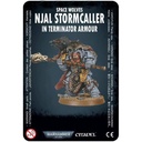 Warhammer 40K: Space Wolves - Njal Stormcaller in Terminator Armour