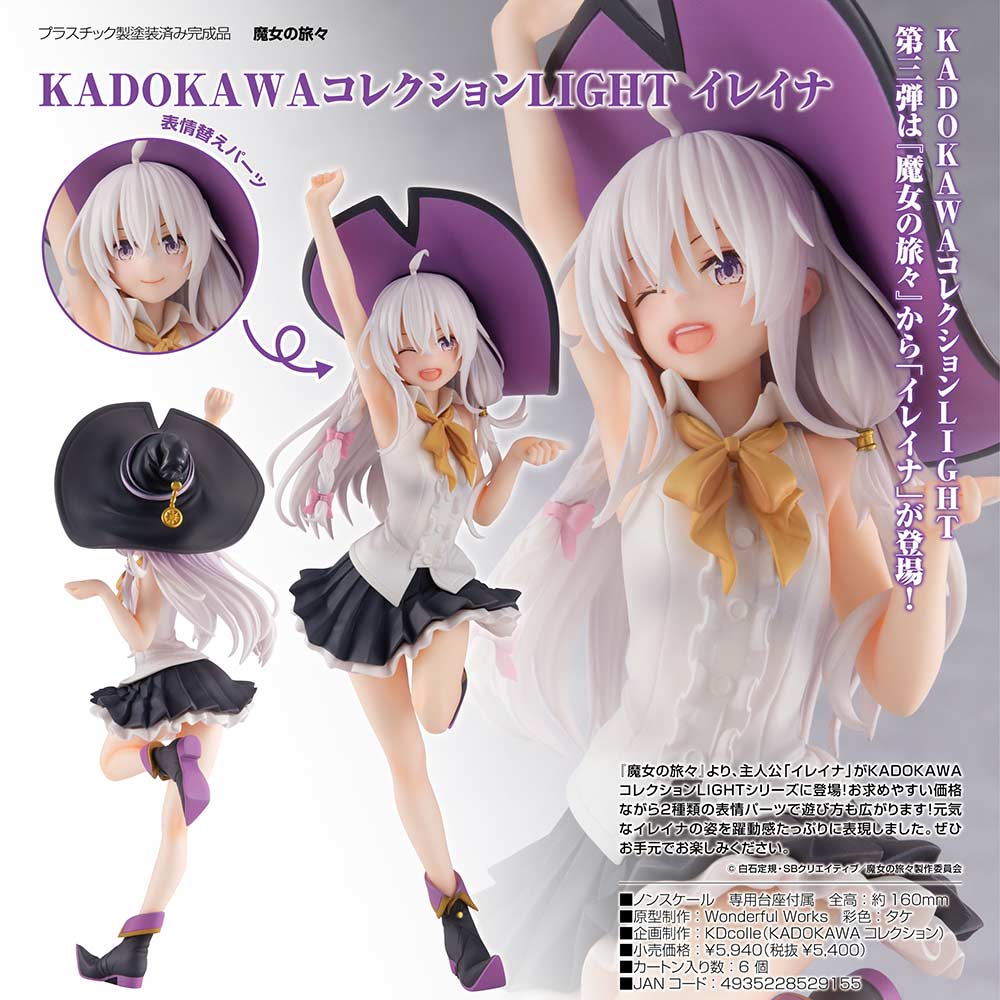 Kadokawa Collection Light The Journey of Elaina - Elaina