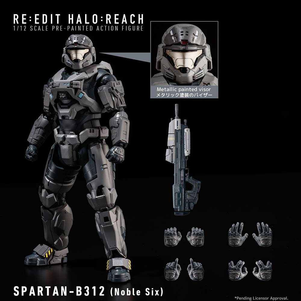 (PO) RE:EDIT HALO: REACH SPARTAN-B312 (Noble Six)