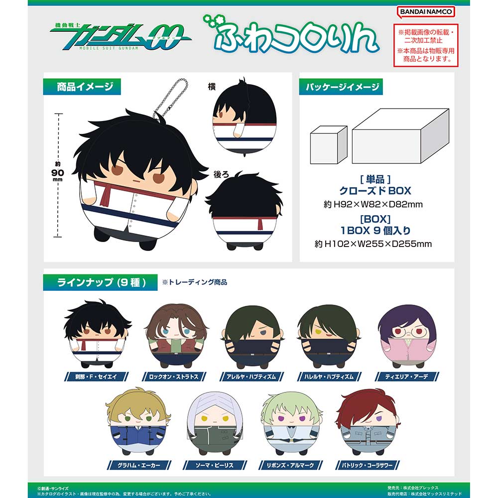 (PO) GD00-01 Mobile Suit Gundam 00 Fuwakororin [BOX]