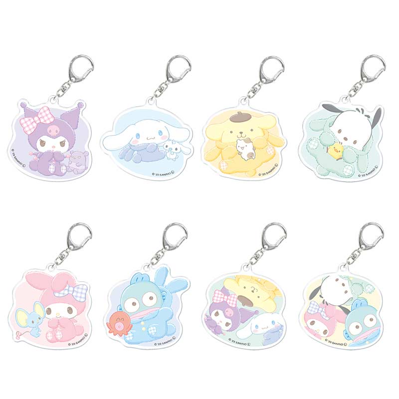 Sanrio Characters Mokotto Trading Acrylic Key Chain [BOX]