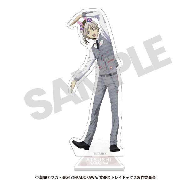 (PO) Bungo Stray Dogs Original Illustration Acrylic Stand Nakajima Atsushi Fuji-Q Highland