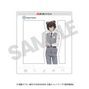 (PO) Bungo Stray Dogs Original Illustration Odekake Clear Frame Dazai Osamu Fuji-Q Highland