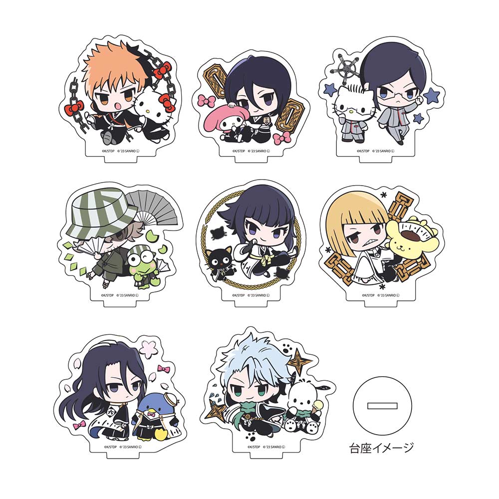 (PO) Acrylic Petit Stand Bleach: Thousand-Year Blood War x Sanrio Characters 01 Mini Character Illustration [BOX]
