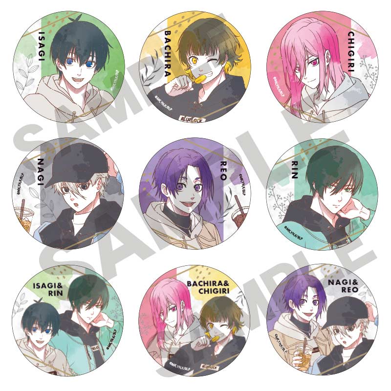 (PO) Blue Lock Trading Can Badge Nuance Color [BOX]