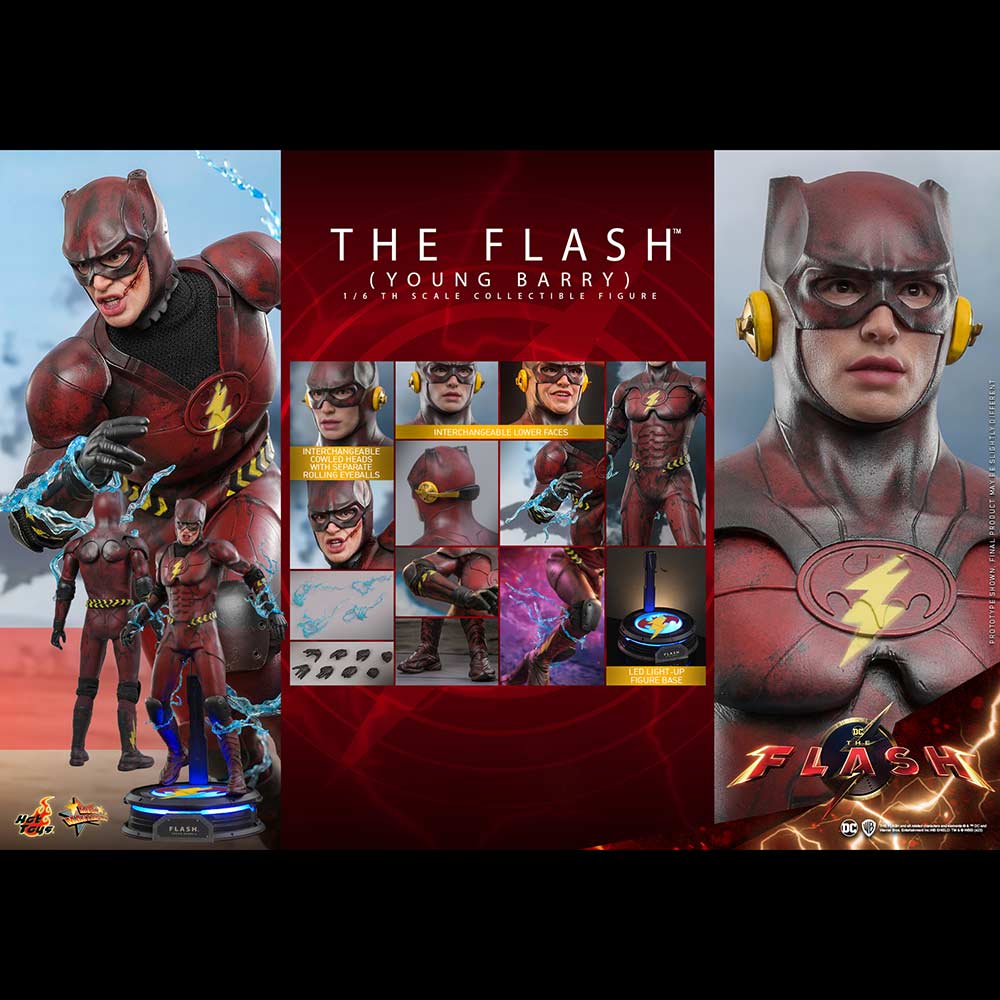 (PO) Movie Masterpiece Series MMS723 - The Flash - The Flash (Young Barry)