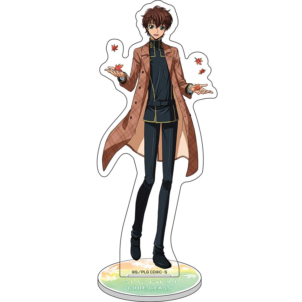 Code Geass Lelouch of the Rebellion Original Illustration Big Acrylic Stand Autumn Ver. 2 Suzaku